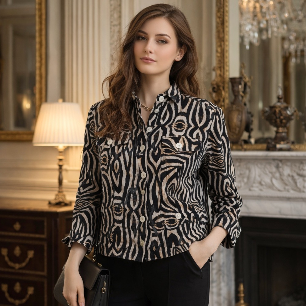 Ruby Rd. Favorites women’s size 12 abstract print casual office.